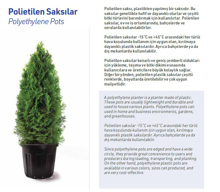 Kübik Fiber Saksı
